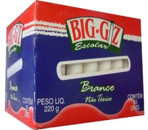 GIZ ESCOLAR BRANCO BIG GIZ  COD-459