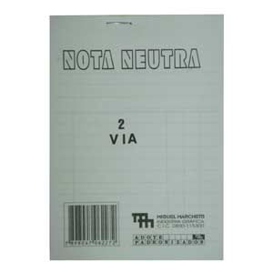 NOTA NEUTRA 2 VIAS MARCHETI COD-341